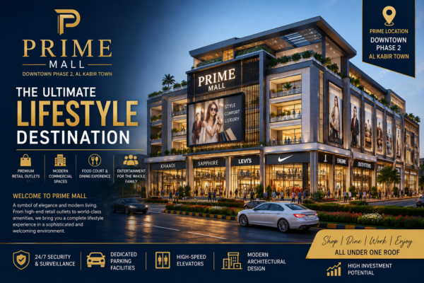 Prime Mall – The Ultimate Lifestyle Destination in Downtown Phase 2, Al Kabir Town