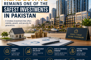 Why Real Estate Remains One of the Safest Investments in Pakistan