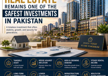 Why Real Estate Remains One of the Safest Investments in Pakistan