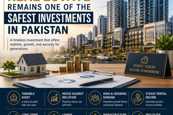 Why Real Estate Remains One of the Safest Investments in Pakistan