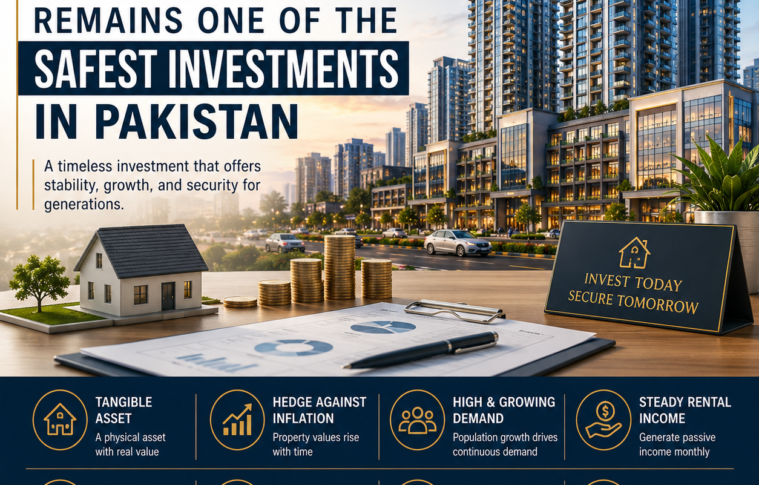 Why Real Estate Remains One of the Safest Investments in Pakistan